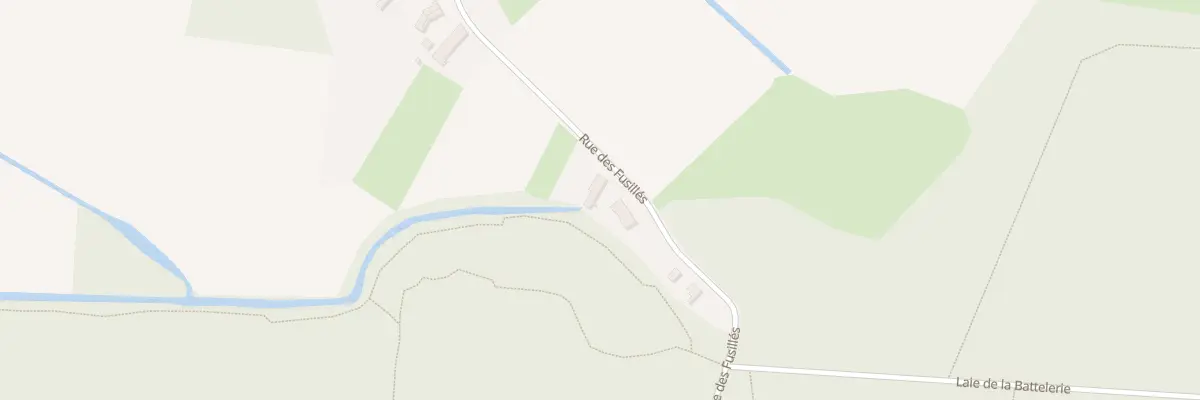 Plan du 1240 Rue des Fusillés à Beuvry-la-Forêt