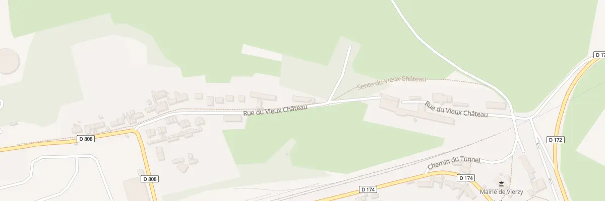 Plan du 18 Rue du Vieux Château à Vierzy
