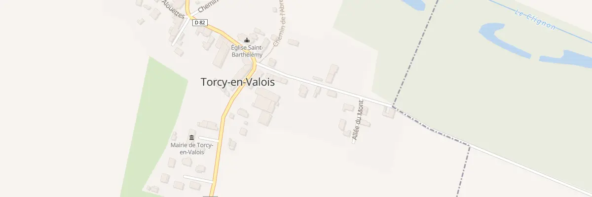Plan du 35 Rue du Château à Torcy-en-Valois