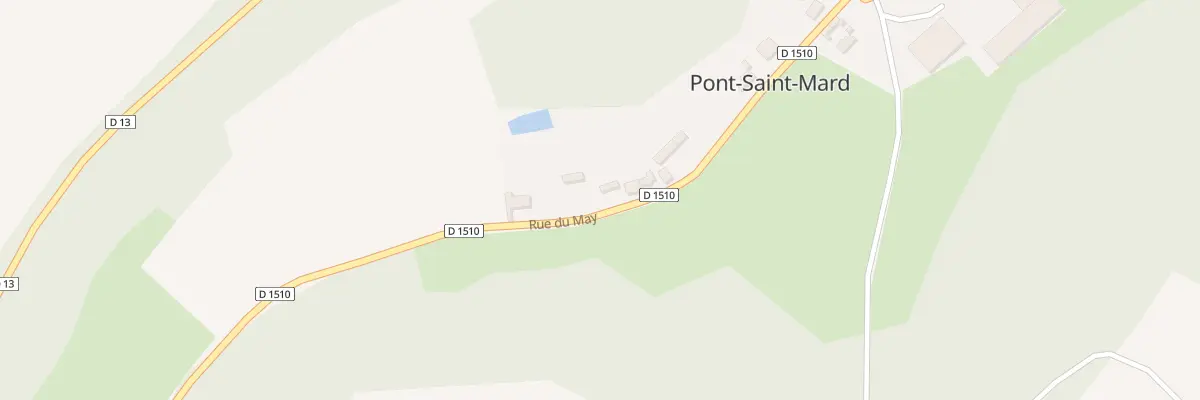 Plan du 9 Rue du May à Pont-Saint-Mard