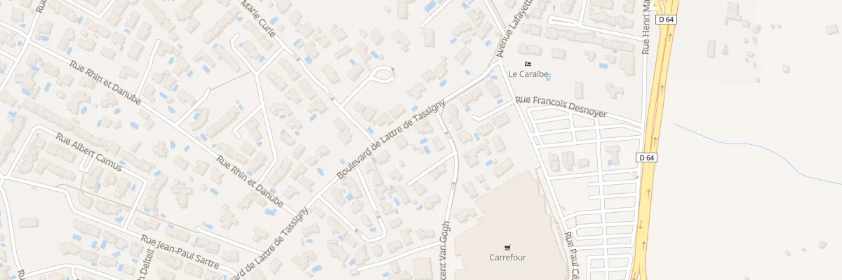 Plan du 1 Rue Vincent Van Gogh à Sérignan