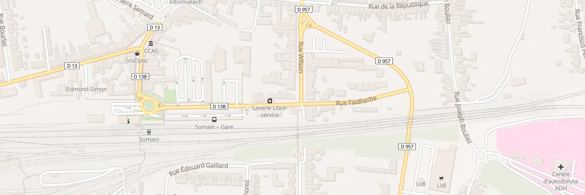 Plan du 35 Rue Faidherbe à Somain