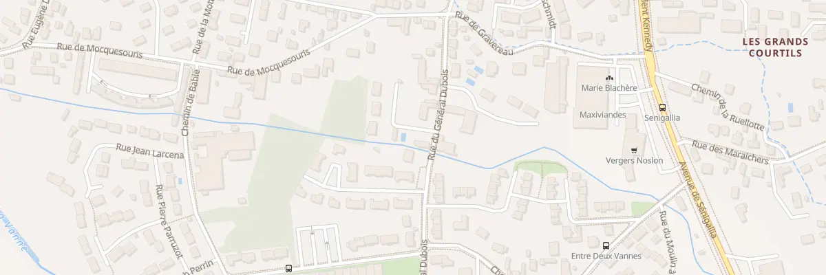 Plan du 96 Rue General Dubois à Sens
