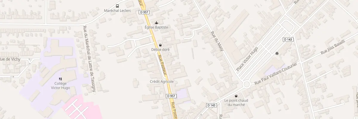 Plan du 18A Rue Pasteur à Somain