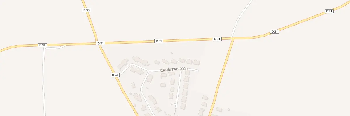 Plan du 5 Rue de l’An 2000 à Lehaucourt