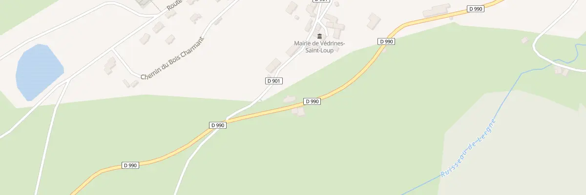 Plan du 3 Rte du Puy En Velay à Védrines-Saint-Loup