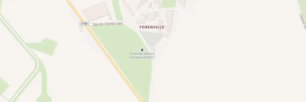 Plan du 6 Rue du Chem Vert à Séranvillers-Forenville