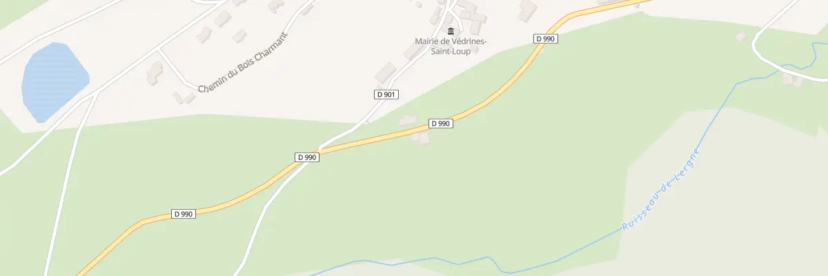 Plan du 4 Rte du Puy En Velay à Védrines-Saint-Loup