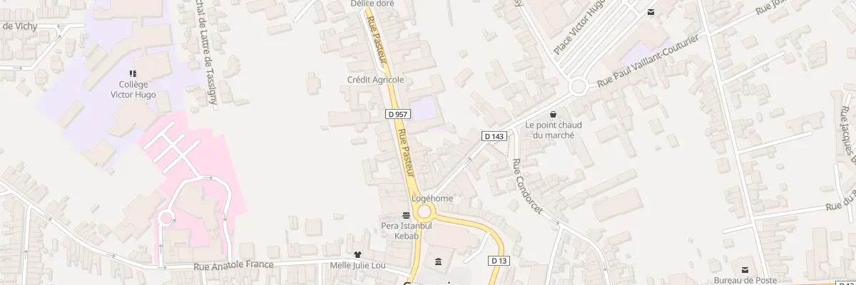 Plan du 8 Rue Pasteur à Somain