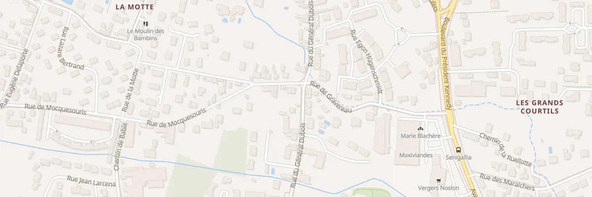 Plan du 82 Rue General Dubois à Sens