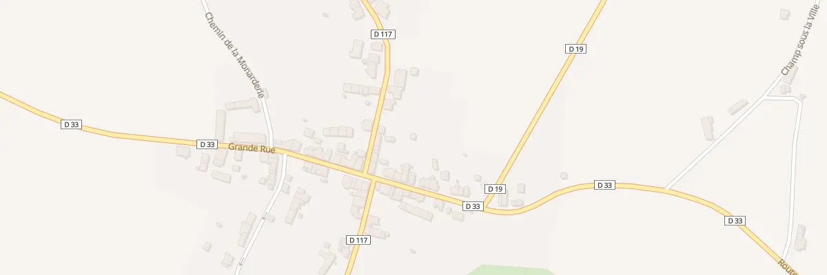 Plan du 18 Gr Grande Rue à Menou