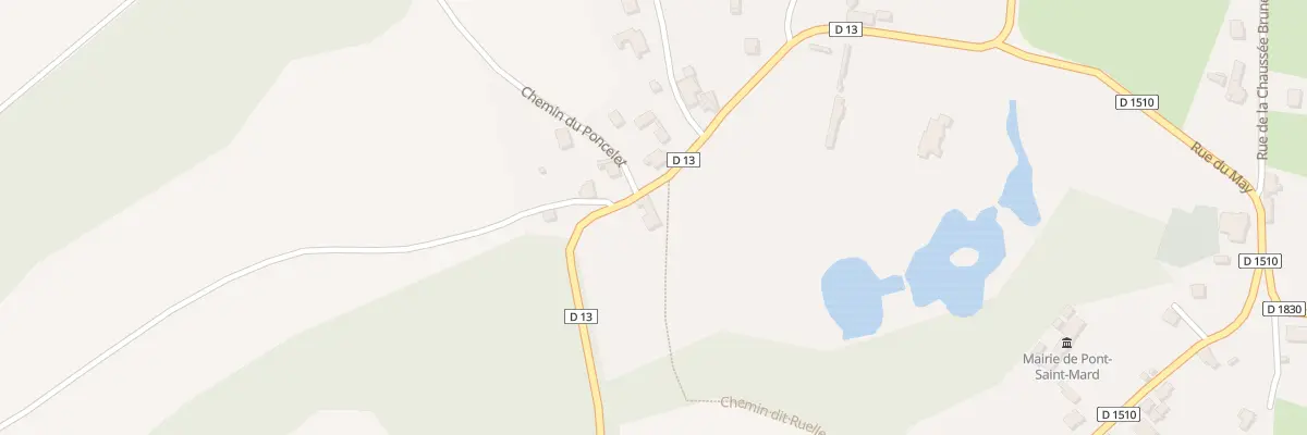 Plan du 28 Rue du Général Mangin à Pont-Saint-Mard