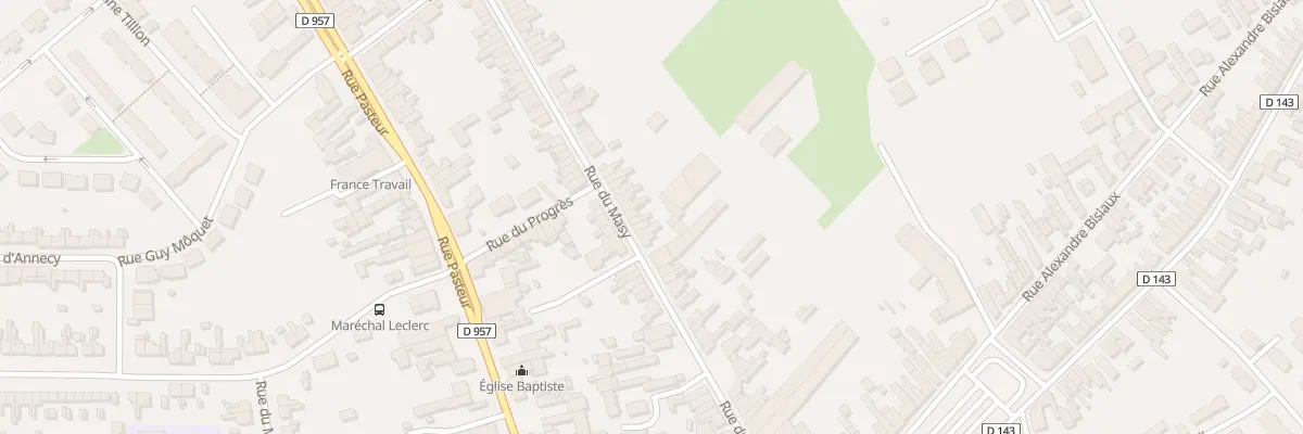 Plan du 36 Rue du Masy à Somain