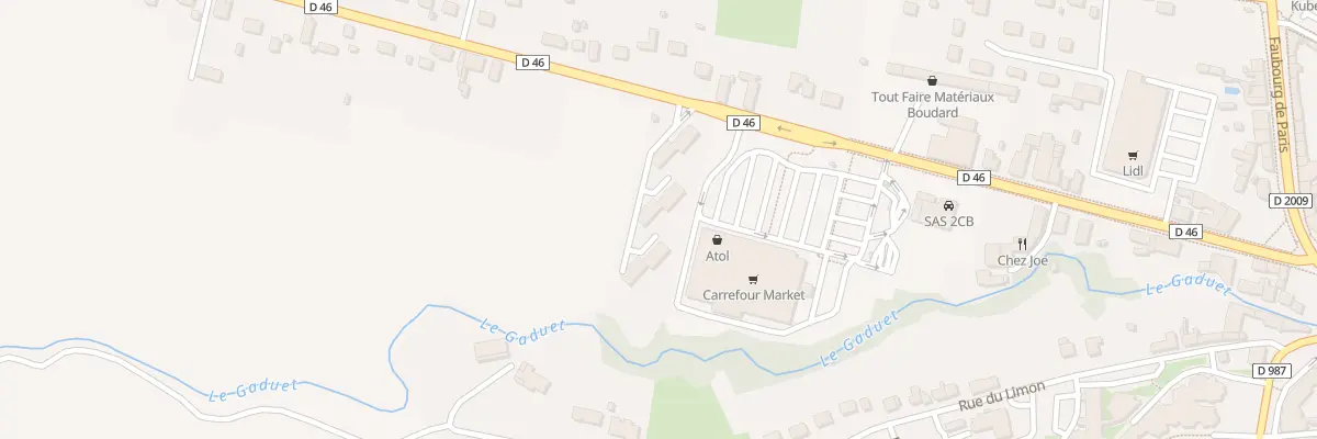 Plan du 57 Rte de Montmarault à Saint-Pourçain-sur-Sioule