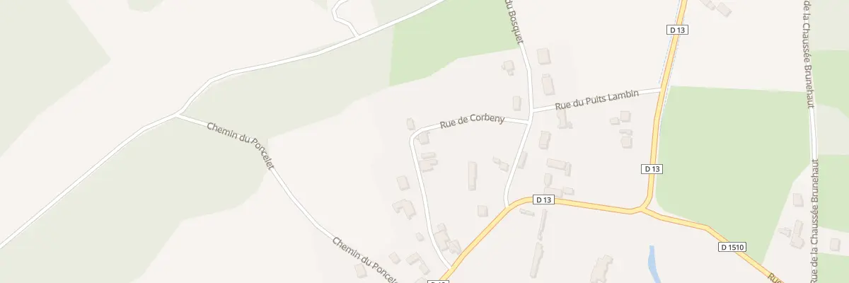 Plan du 8 Rue de Corbeny à Pont-Saint-Mard