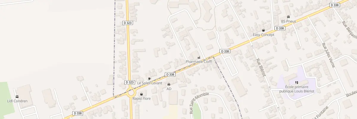Plan du 178 Bd Gambetta à Tergnier