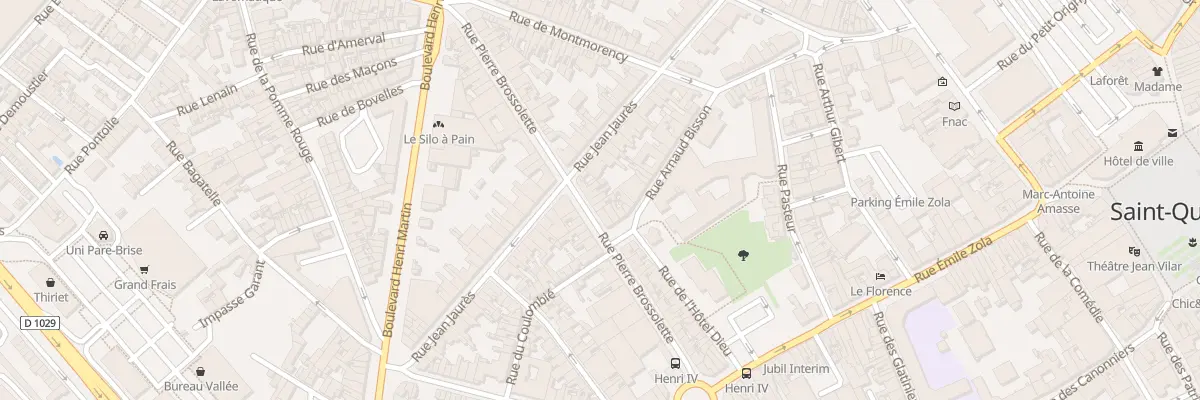 Plan du 112 Rue Pierre Brossolette à Saint-Quentin