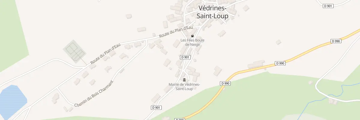 Plan du 19 Grand Rue Maurice Vaillant à Védrines-Saint-Loup