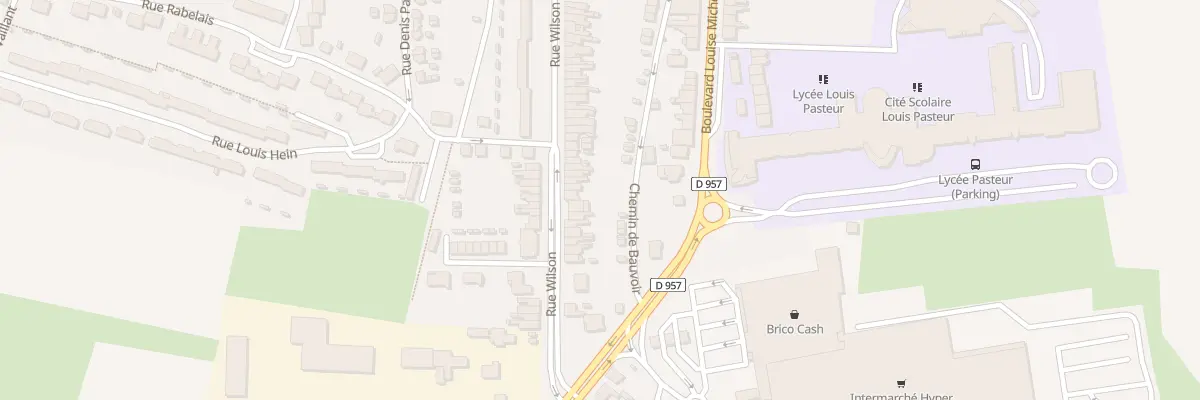 Plan du 249 Rue Wilson à Somain