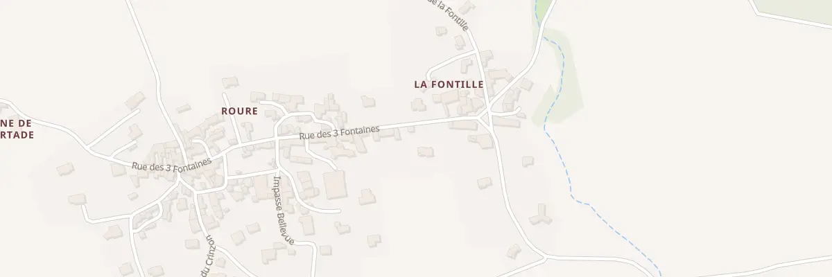 Plan du 5608 Roure à Saint-Babel