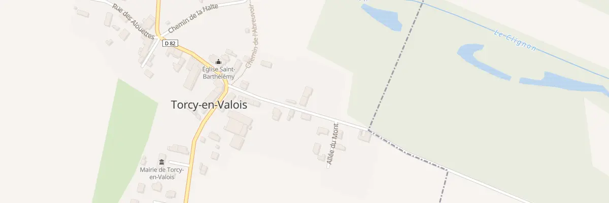 Plan du 105 Rue du Parc à Torcy-en-Valois