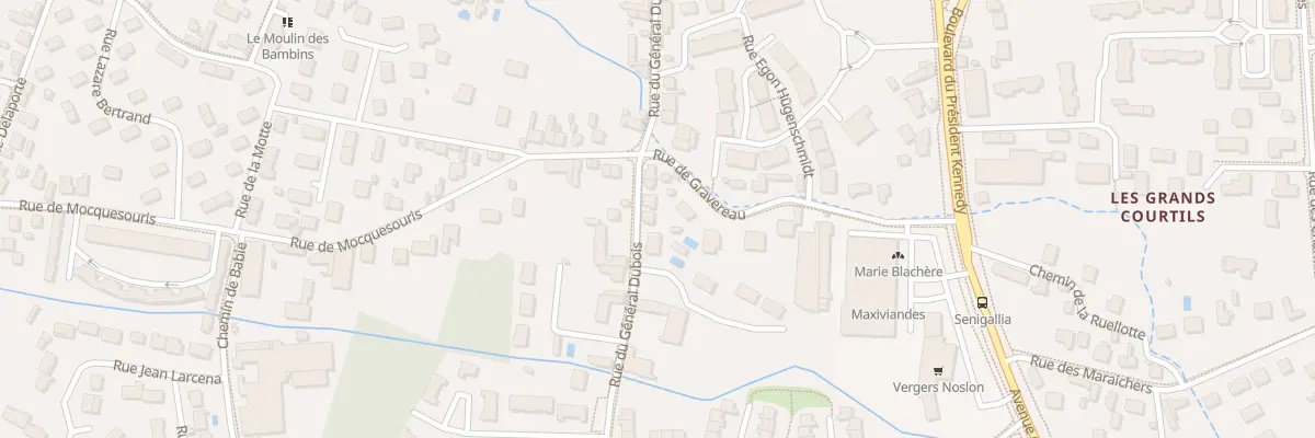 Plan du 95 Rue General Dubois à Sens