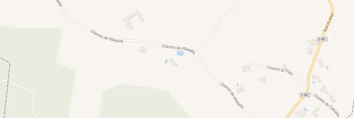 Plan du 5157F Mas Canet à Mérifons