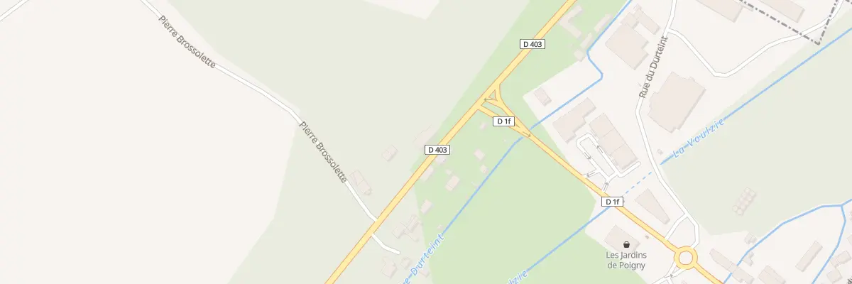 Plan du 2 Rue de la Tuilerie à Poigny