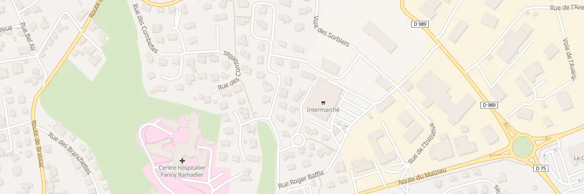 Plan du 6 Rue du Levant à Saint-Chély-d’Apcher