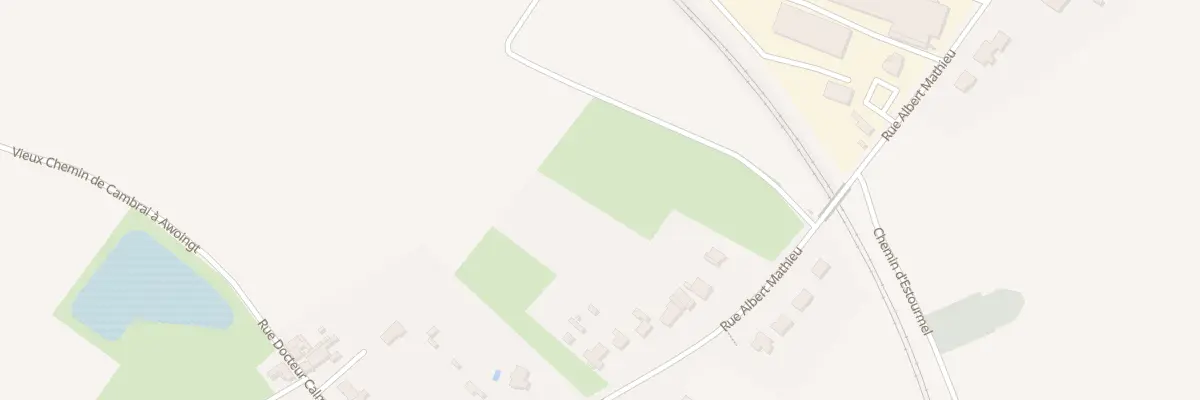 Plan du 31 Rue Albert Mathieu à Awoingt