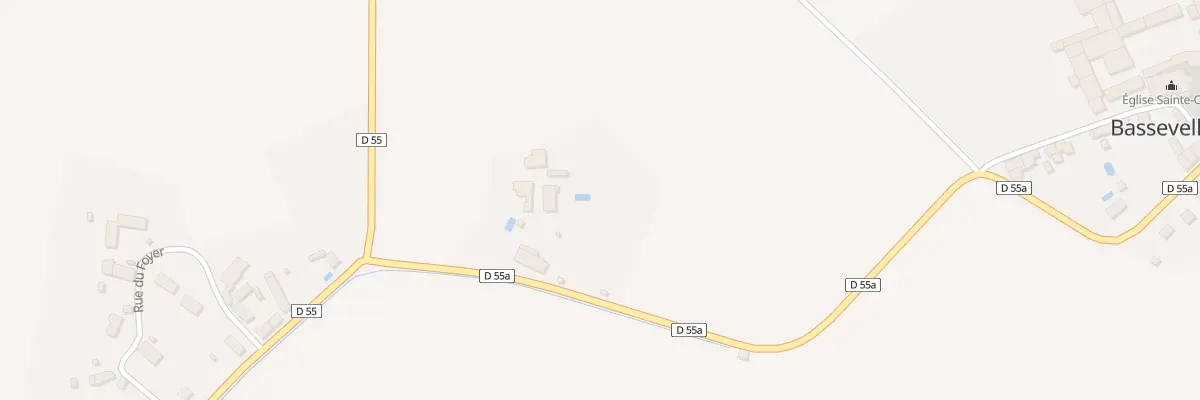 Plan du 5016 La Boue à Bassevelle