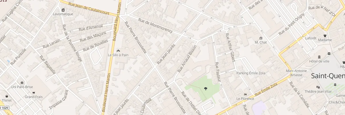 Plan du 27 Rue Jean Jaurès à Saint-Quentin