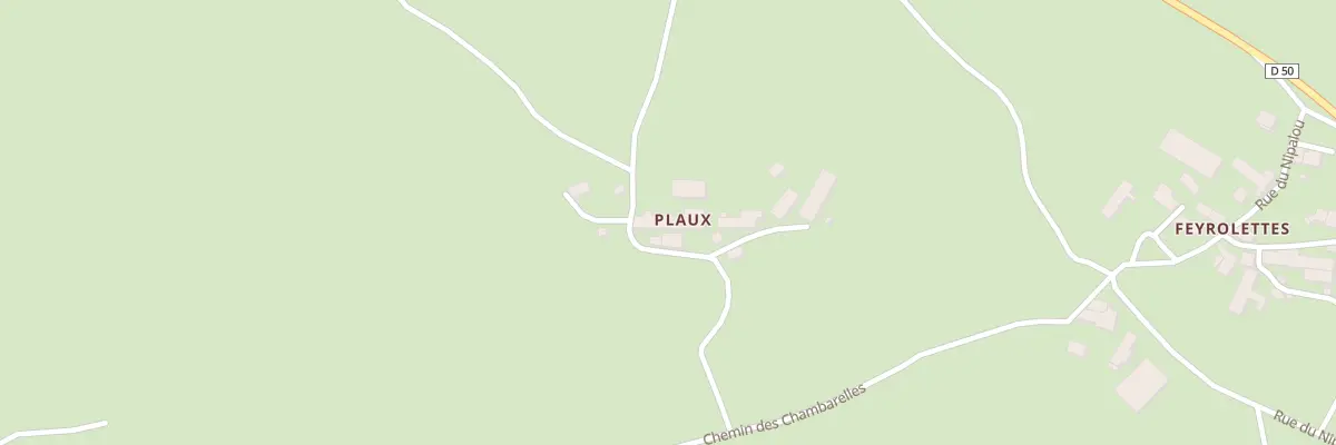Plan du 5092 Pleaux à Lorcières