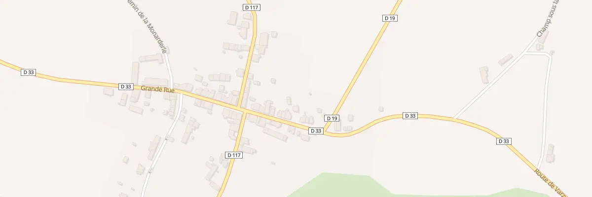 Plan du 10 Gr Grande Rue à Menou