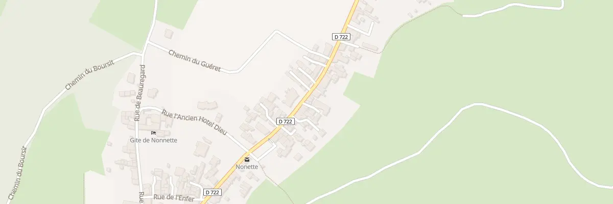 Plan du 68 Rue Jean Amariton à Nonette-Orsonnette