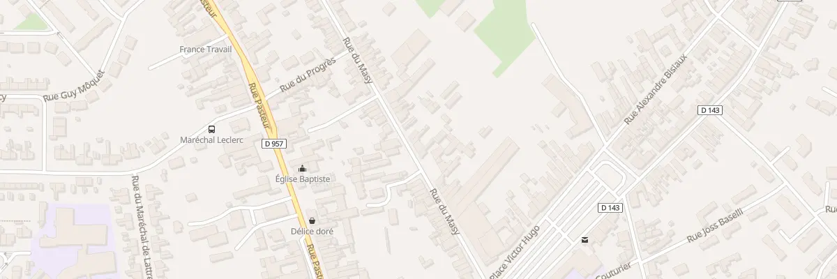 Plan du 22 Rue du Masy à Somain