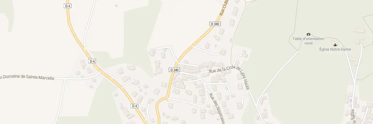 Plan du 1 Imp Chatel Vieux à Vertaizon