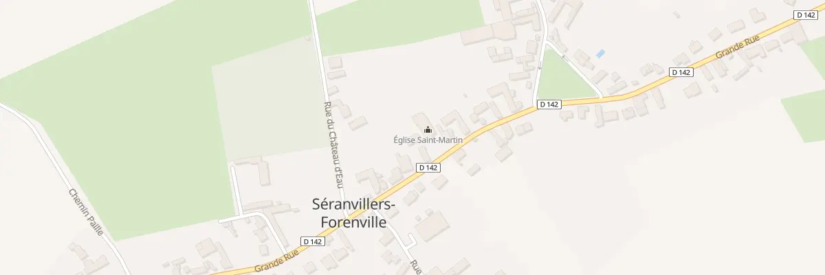 Plan du 36 Gr Gd Rue à Séranvillers-Forenville