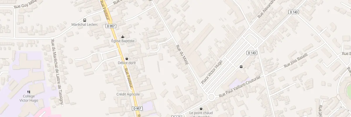 Plan du 19 Rue du Masy à Somain