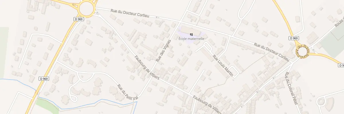 Plan du 6 Rue des Vignes à Charly-sur-Marne