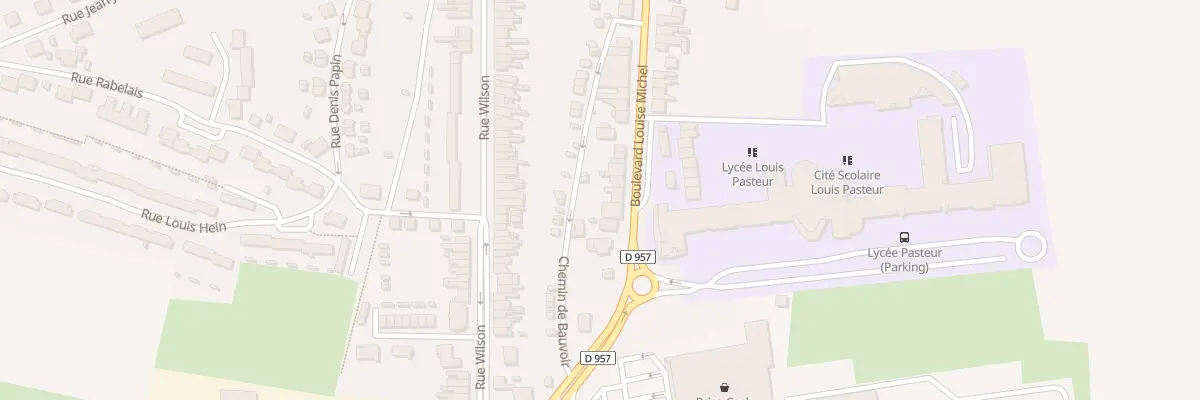 Plan du 154 Bd Louise Michel à Somain