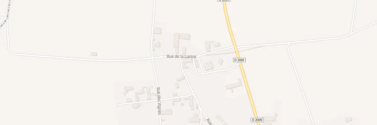 Plan du 5 Rue de la Lorine à Contigny