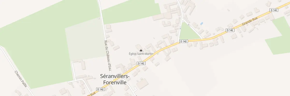 Plan du 32 Gr Gd Rue à Séranvillers-Forenville