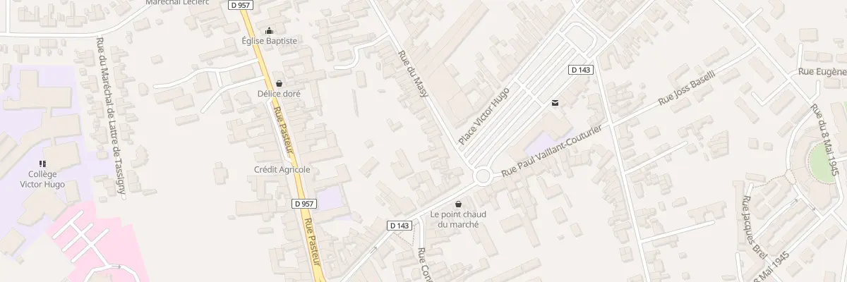 Plan du 1 Rue du Masy à Somain
