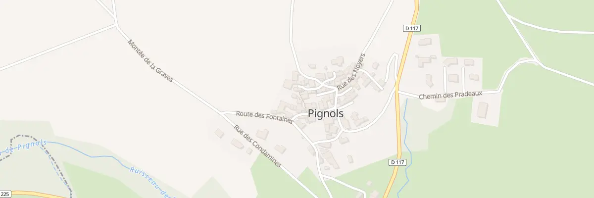 Plan du 5161 Cote La Cote à Pignols