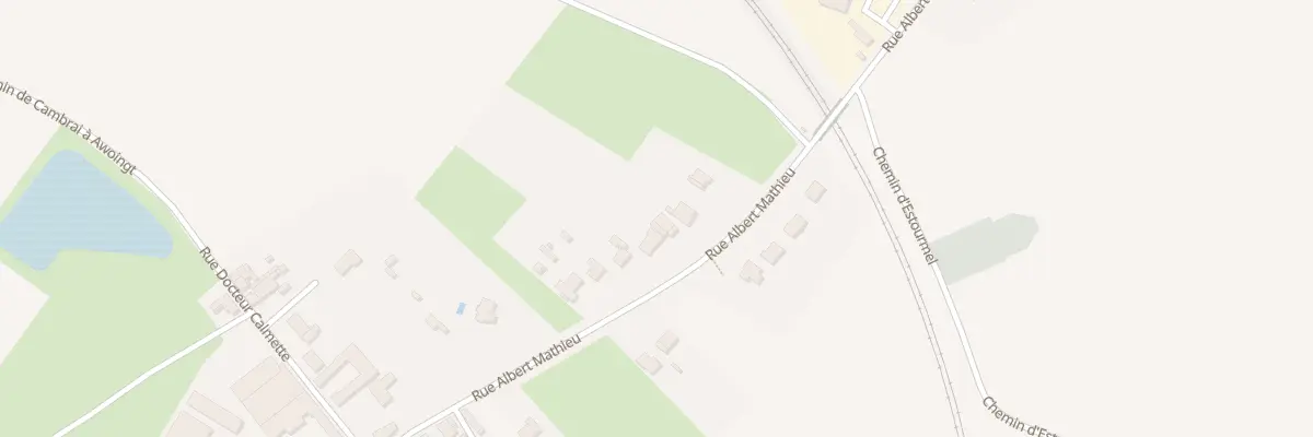 Plan du 27 Rue Albert Mathieu à Awoingt