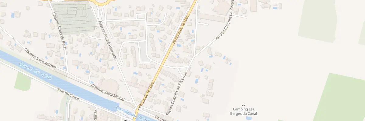 Plan du 6 Rue Louis Imbert à Villeneuve-lès-Béziers