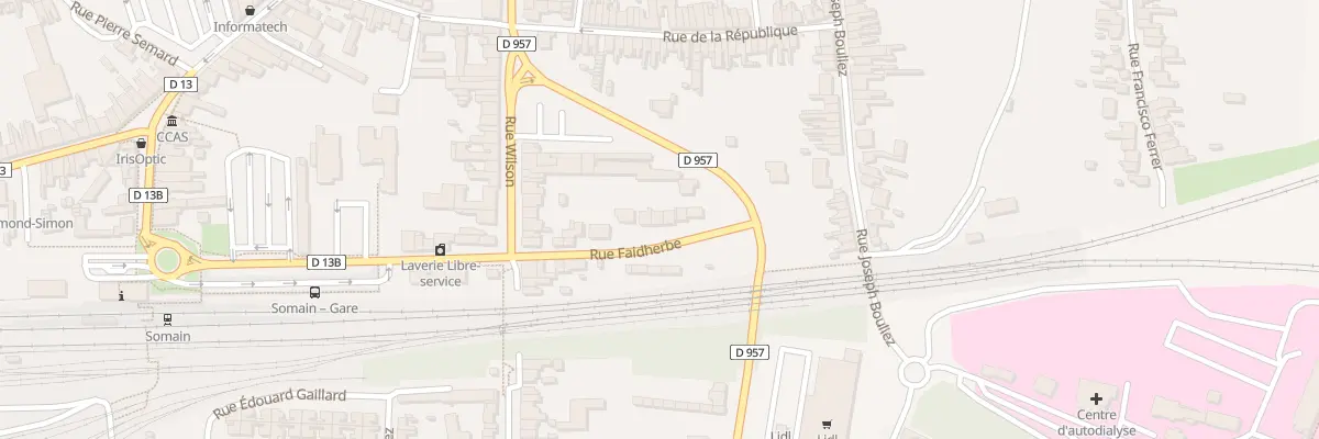 Plan du 47 Rue Faidherbe à Somain