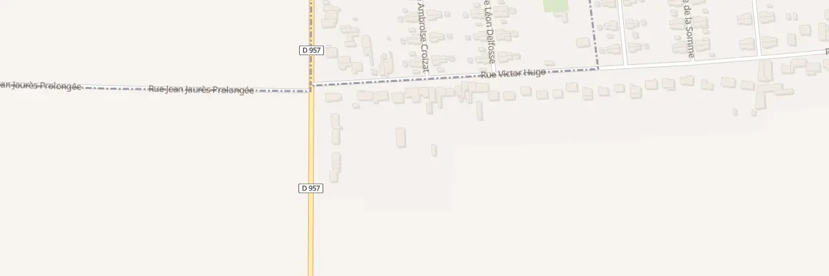 Plan du 107 Rue Victor Hugo à Abscon