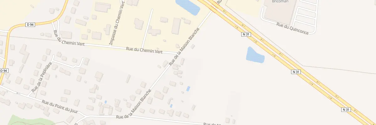 Plan du 12 Rue de la Maison Blanche à Mercin-et-Vaux